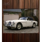 Металлическая табличка Aston Martin DB2 4 Drophead Coupe (MkII)